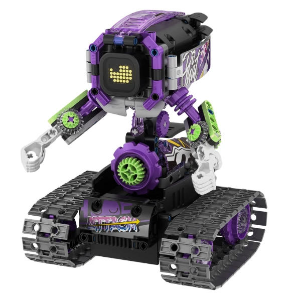 Set de construcție 3 în 1 im master mechanical master „robot - transformer”, cu telecomandă, 458 piese 4