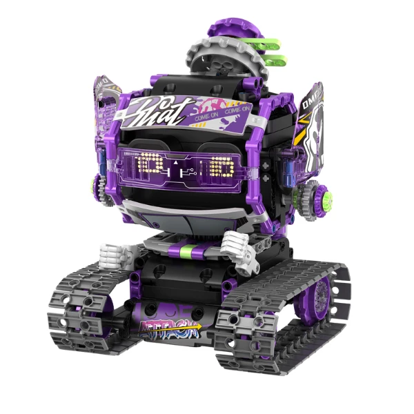 Set de construcție 3 în 1 im master mechanical master „robot - transformer”, cu telecomandă, 458 piese 2