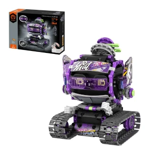 Set de construcție 3 în 1 im master mechanical master „robot - transformer”, cu telecomandă, 458 piese