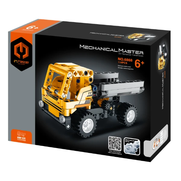 Set de construcție im master mechanical master „vehicule”, 6 modele, de la 114 pană la 122 elemente 7