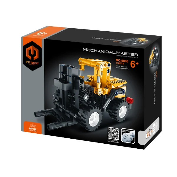 Set de construcție im master mechanical master „vehicule”, 6 modele, de la 114 pană la 122 elemente 5