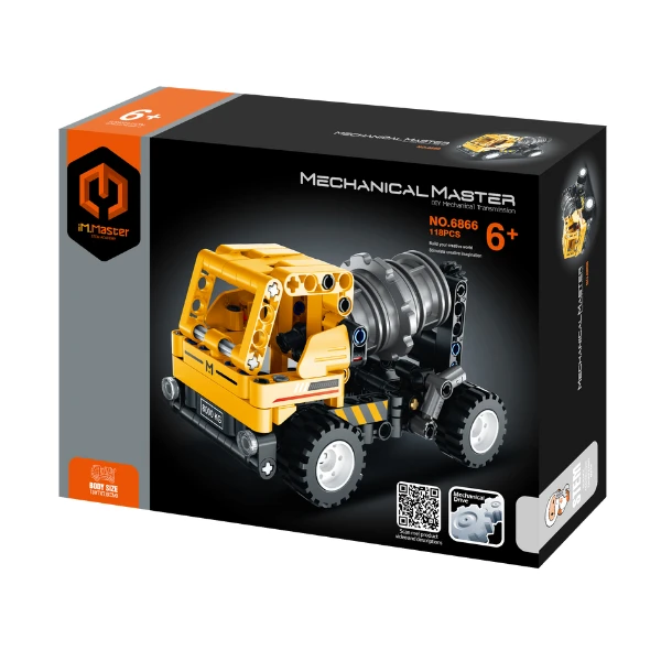 Set de construcție im master mechanical master „vehicule”, 6 modele, de la 114 pană la 122 elemente 3