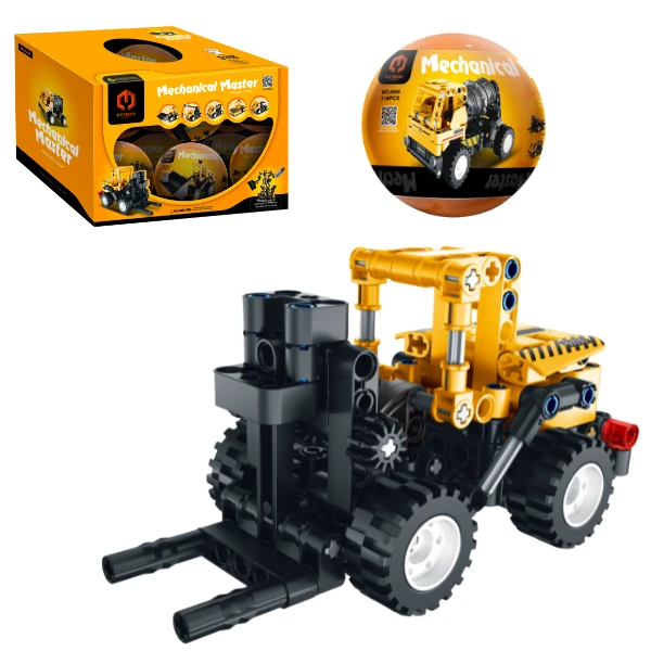 Set de construcție în ou im master mechanical master „vehicule”, 6 modele, de la 114 pană la 122 elemente 2