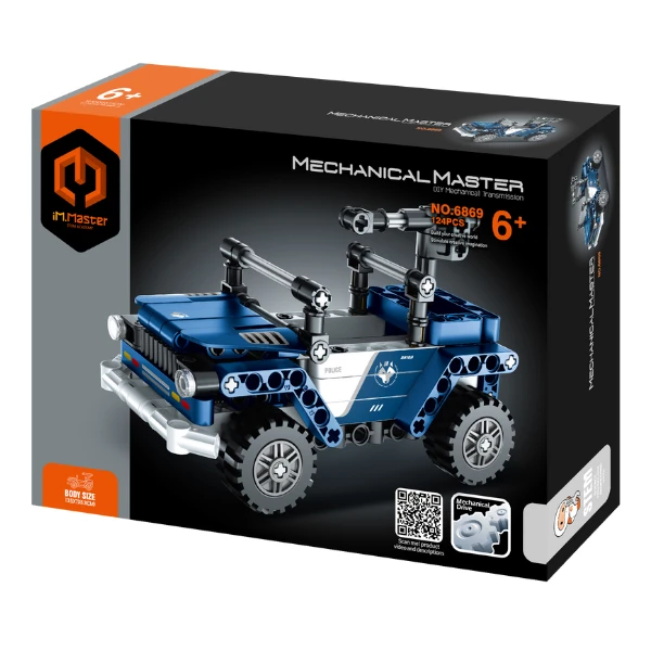 Set de construcție im master mechanical master „vehicule”, 6 modele, de la 118 pană la 124 elemente 10