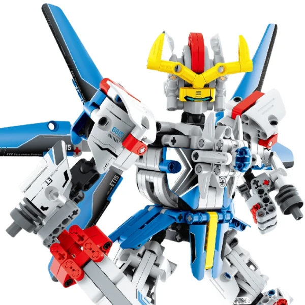 Set de construcție im master mechanical master „soldatul cyborg”, 641 piese 4