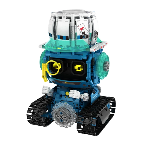 Set de construcție 3 în 1 im master mechanical master „robot - detectiv ”, cu telecomandă, 494 piese 2