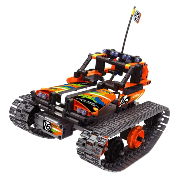 Set de construcție 3 în 1 im master mechanical master „mașină de teren”, cu telecomandă, 392 piese 5