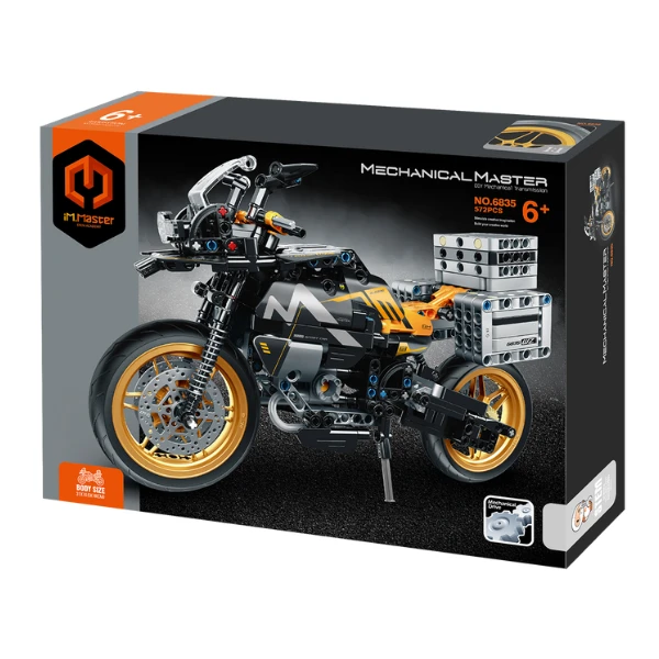 Set de construcție im master mechanical master „motocicletă cu portbagaj”, 572 piese 3