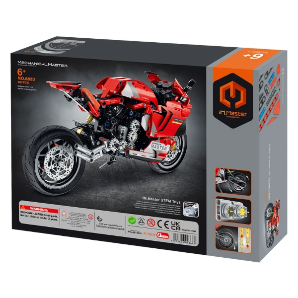 Set de construcție im master mechanical master „motocicletă”, 557 piese 5
