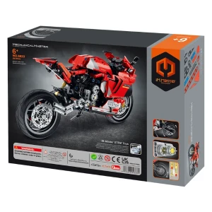 Set de construcție im master mechanical master „motocicletă”, 557 piese Thumbnail 5