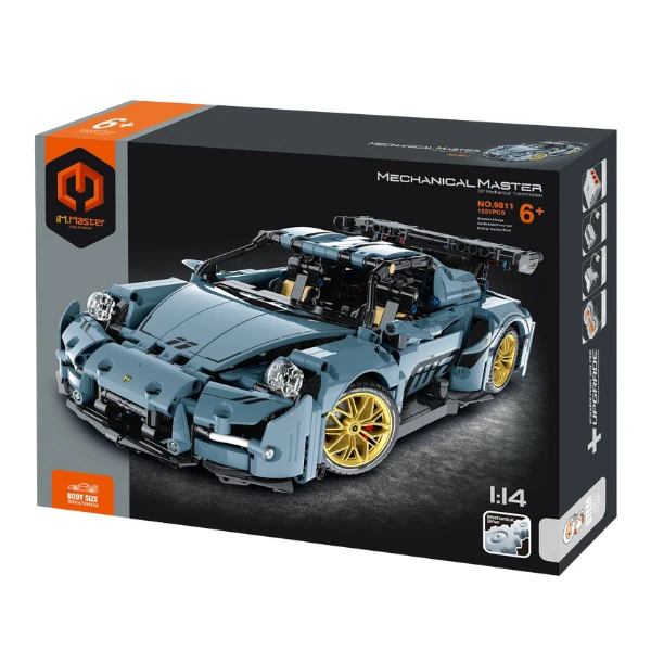 Set de construcție im master mechanical master „automobil sportiv”, 1221 piese 3