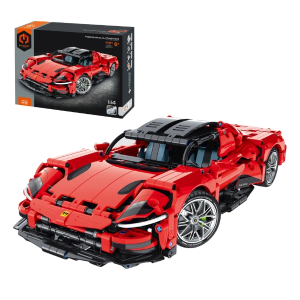 Set de construcție im master mechanical master „automobil sportiv”, 1131 piese 2