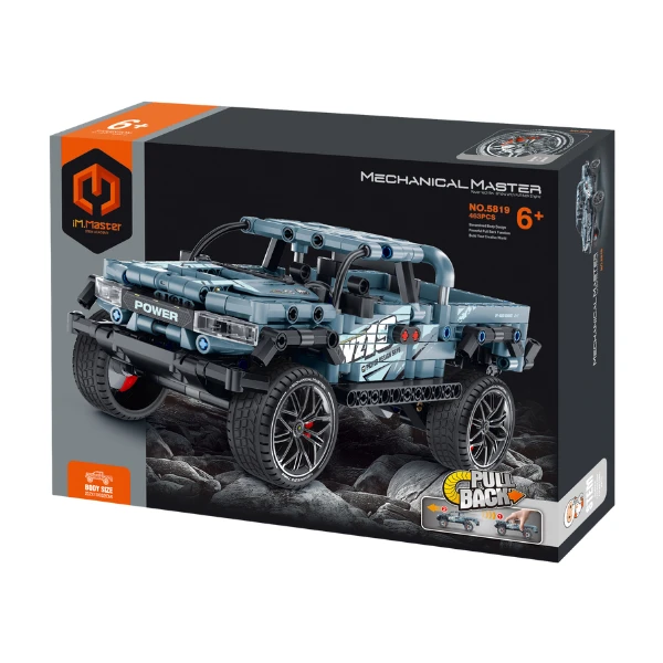 Set de construcție im master mechanical master „pickup”, cu inerție, 463 piese 3