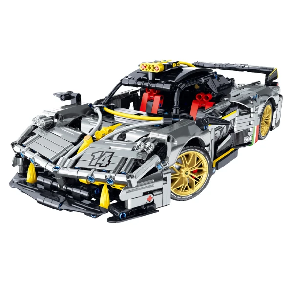 Set de construcție im master mechanical master „automobil sportiv”, 1237 piese 2