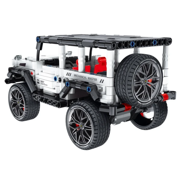 Set de construcție im master mechanical master „suv”, cu inerție, 434 piese 4