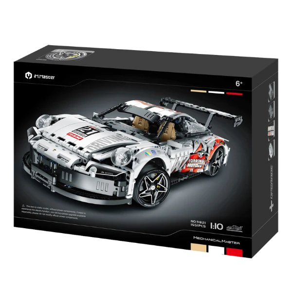 Set de construcție 2 în 1 , im master mechanical master „automobil sportiv”, 1551 piese 3