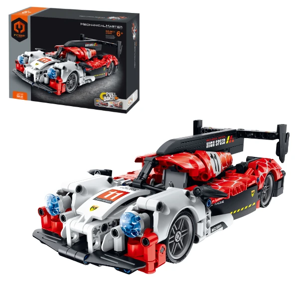 Set de construcție im master mechanical master „mașină sport”, cu inerție, 472 piese 2