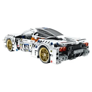 Set de construcție im master mechanical master „supercar alb”, cu inerție, 437 piese Thumbnail 4