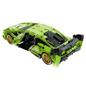 Set de construcție im master mechanical master „supercar verde”, cu inerție, 457 piese Thumbnail 4
