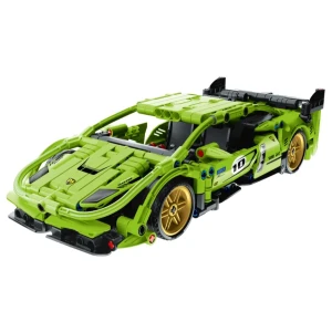 Set de construcție im master mechanical master „supercar verde”, cu inerție, 457 piese Thumbnail 2