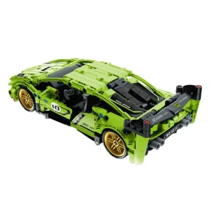 Set de construcție im master mechanical master „supercar verde”, cu inerție, 457 piese Thumbnail 5