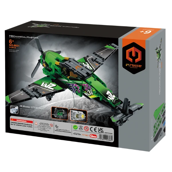 Set de construcție im master mechanical master - „avion de salvare”, 313 piese 5