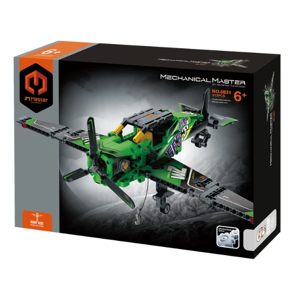 Set de construcție im master mechanical master - „avion de salvare”, 313 piese 3