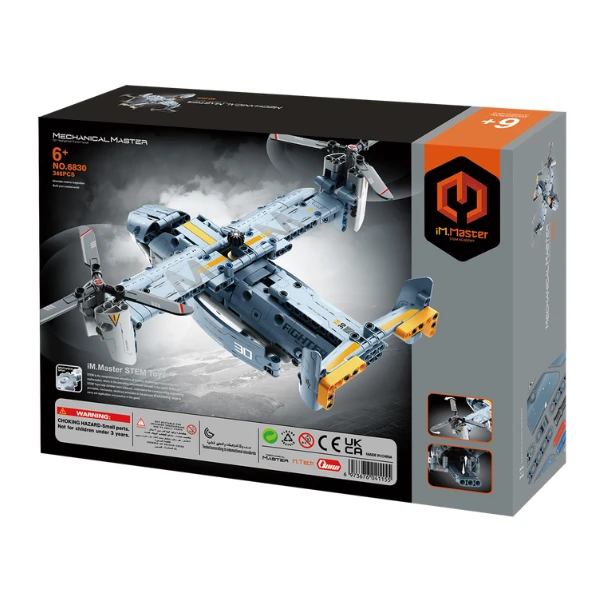 Set de construcție im master mechanical master - „transport aerian”, 346 piese 5
