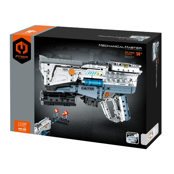 Set de construcție im master mechanical master „pistol”, 1013 piese 3