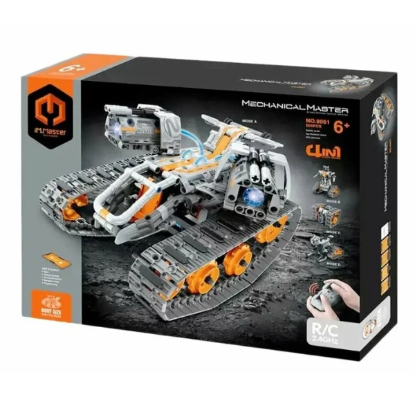 Set de construcție 4 în 1 im master mechanical master „vehicul tot-teren”  cu telecomandă, 604 piese 3