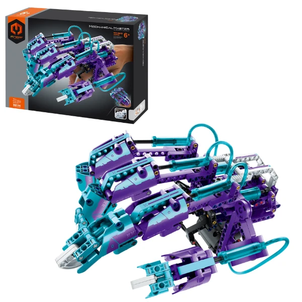 Set de construcție im master mechanical master „mănușa hidraulică”, 484 piese 2