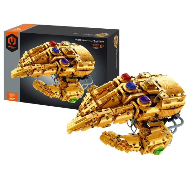 Set de construcție im master mechanical master „mănușa lui thanos”, 1329 piese 2