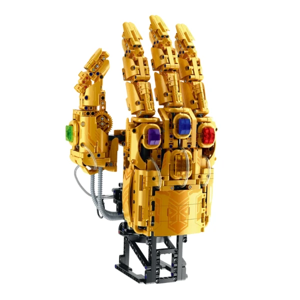 Set de construcție im master mechanical master „mănușa lui thanos”, 1329 piese 5