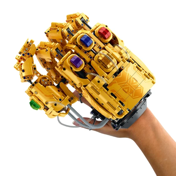 Set de construcție im master mechanical master „mănușa lui thanos”, 1329 piese 6