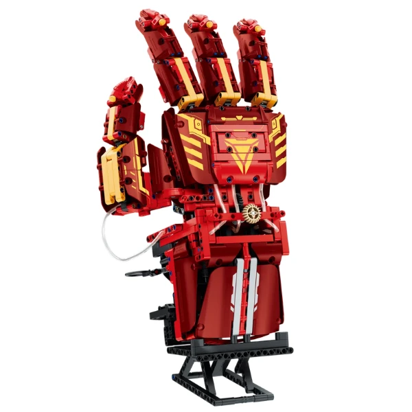 Set de construcție im master mechanical master „mănușa iron man”, 1099 piese 5