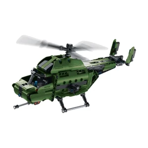 Set de construcție 2 în 1 im master mechanical master - „elicopter militar”, 393 piese Thumbnail 6