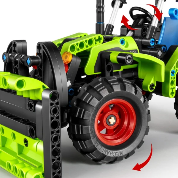 Set de construcție 2 în 1 im master mechanical master - „tractoare”, 346 piese 7