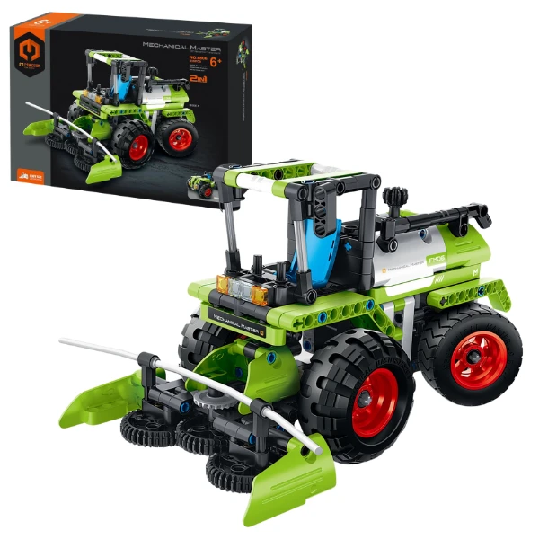 Set de construcție 2 în 1 im master mechanical master - „mașină de recoltat - tractor”, 335 piese 2