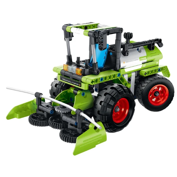 Set de construcție 2 în 1 im master mechanical master - „mașină de recoltat - tractor”, 335 piese 3