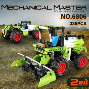 Set de construcție 2 în 1 im master mechanical master - „mașină de recoltat - tractor”, 335 piese Thumbnail 9