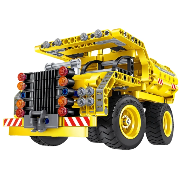 Set de construcție 2 în 1 im master mechanical master - „camion basculant - avion”, 361 piese 2