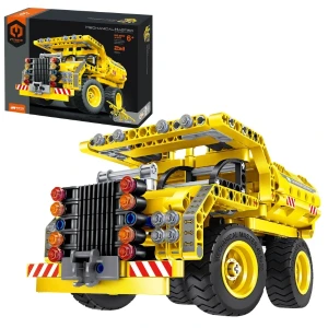 Set de construcție 2 în 1 im master mechanical master - „camion basculant - avion”, 361 piese