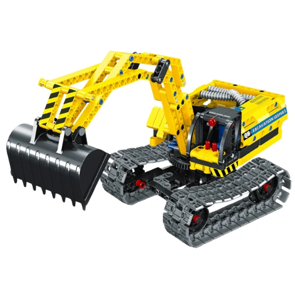 Set de construcție 2 în 1 im master mechanical master - „robot - excavator”, 342 piese 3