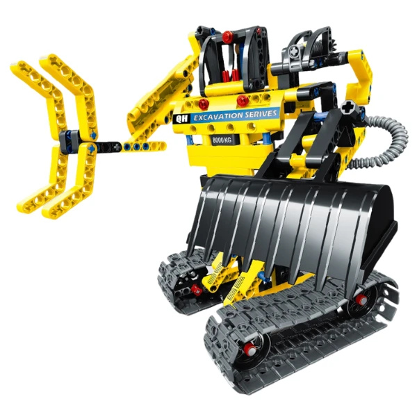 Set de construcție 2 în 1 im master mechanical master - „robot - excavator”, 342 piese 5