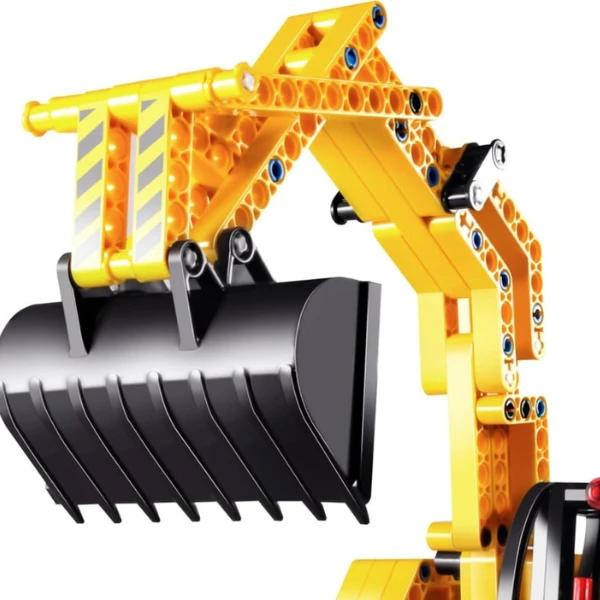 Set de construcție 2 în 1 im master mechanical master - „robot - excavator”, 342 piese 7
