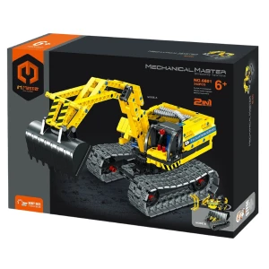 Set de construcție 2 în 1 im master mechanical master - „robot - excavator”, 342 piese Thumbnail 4