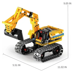 Set de construcție 2 în 1 im master mechanical master - „robot - excavator”, 342 piese Thumbnail 10