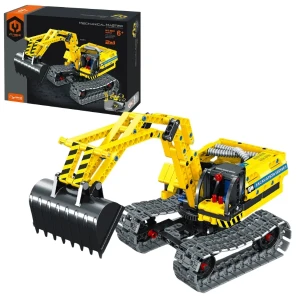 Set de construcție 2 în 1 im master mechanical master - „robot - excavator”, 342 piese