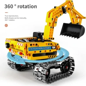 Set de construcție 2 în 1 im master mechanical master - „robot - excavator”, 342 piese Thumbnail 8