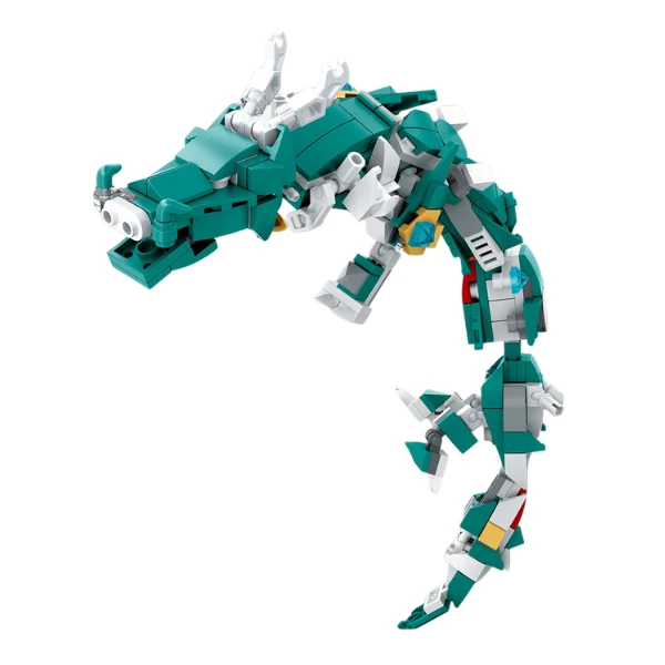 Set de construcție 2 în 1 im master mechanical master „cei cinci generali tigri: zhao yun”, 357 piese 4